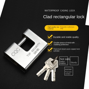 Đầy đủ đồng lõi chống trộm máy tính chính nhà sản xuất Chứng Khoán hình chữ nhật Vỏ Khóa không thấm nước tiên tiến An ninh ổ khóa 100mm - Product Image 2