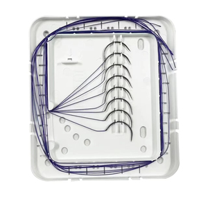 Suturas Quirúrgicas de Seda <span class=keywords><strong>No</strong></span> <span class=keywords><strong>Absorbibles</strong></span>, Estériles, 8 Agujas, 8 <span class=keywords><strong>Hilos</strong></span> - Product Image 1