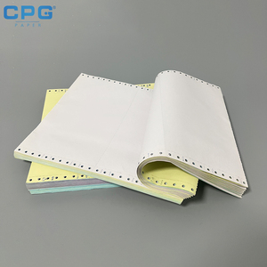 Rollo de Papel Autocopiativo Personalizado de Fábrica, Rollo de Papel NCR para Formularios Logísticos, Rollo de Formularios Continuos para Computadora - Product Image 1