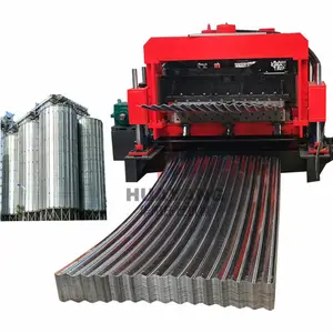 Silo Steel Machine Grain Bin Silo Roll Forming Machine CE Certified