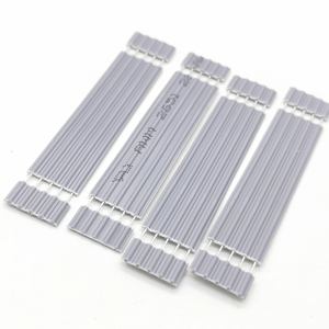 UL2651 22-28AWG 2.54mm 1.27 papan 6-40pin-to-Board abu-abu PVC/PBT kabel datar untuk penggunaan elektronik rumah tangga dapat disesuaikan - Product Image 5