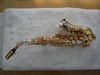 Eastern Music Professional Adjustable High Pitch Bb Soprano Saxophone Curved Design Wind Instrument