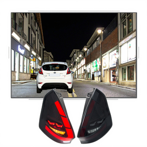 Nouveau <span class=keywords><strong>feu</strong></span> arrière LED Inginuity Time pour <span class=keywords><strong>Fiesta</strong></span> 2011-2019 SE ST hayon clignotant dynamique feux de freinage arrière 3000 Lumens - Product Image 1