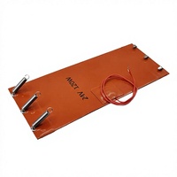Cinturón Calefactor Eléctrico de Silicona con Control Digital de Temperatura, Termostato, Cinturón Envolvente con Resorte y Ganchos