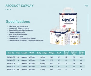 AIWIBI-Pañales para bebé en modelo pantalones <span class=keywords><strong>con</strong></span> calida , marca Australiana , fabricante China ,venta al por mayor, económico - Product Image 3