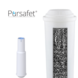 Filtre à eau pour café <span class=keywords><strong>Jura</strong></span> en carbone actif blanc de haute qualité certifié WQA, remplacement domestique, goût amélioré, facile - Product Image 1