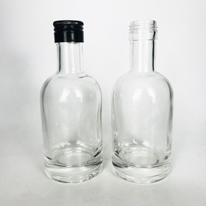 <span class=keywords><strong>Petite</strong></span> bouteille à vin en verre blanc <span class=keywords><strong>de</strong></span> haute qualité, 200 ml, flacon à <span class=keywords><strong>whisky</strong></span> à vendre - Product Image 2