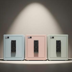 Cassaforte con Impronta Digitale Nuova 45H Biometrica con Password Antifurto Doppia Serratura per Conservazione Sicura di Denaro per Casa Ufficio Hotel - Product Image 1
