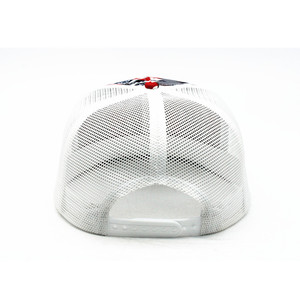 Casquette <span class=keywords><strong>de</strong></span> camionneur en maille à bord plat avec logo imprimé 6 panneaux OEM prix d'usine - Product Image 4
