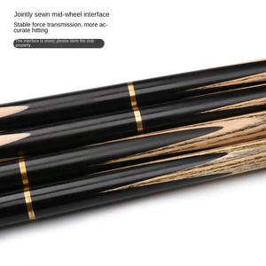 Ensemble <span class=keywords><strong>de</strong></span> queues <span class=keywords><strong>de</strong></span> <span class=keywords><strong>billard</strong></span> Jianying faites à la main SC2501, tête petite, <span class=keywords><strong>queue</strong></span> anglaise noire en bois <span class=keywords><strong>de</strong></span> frêne, manche en bois <span class=keywords><strong>de</strong></span> frêne, queues <span class=keywords><strong>de</strong></span> <span class=keywords><strong>billard</strong></span> chinoises - Product Image 3