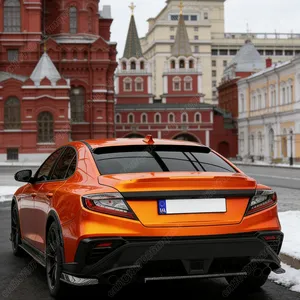 สำหรับ WRX STI VB ปี 2022 2023 2024 2025 ชุดแต่งสปอยเลอร์ลิปดิฟฟิวเซอร์กันชนหลังรถยนต์ อุปกรณ์ตกแต่งเสริม - Product Image 3