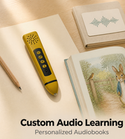 Stylo parlant OID personnalisable en plusieurs langues pour enfants, livres interactifs, stylo de lecture parlant