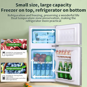 Refrigerador No Frost de 4.8 Pies Cúbicos 118L Mini Refrigerador de Dos Puertas para Hotel - Product Image 2