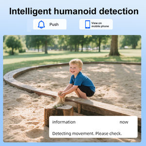 Hieasy 20MP KI-Erkennung Vollfarbige 4G 15W Solarpanel WLAN Bullet IP Audio Drahtlose Outdoor PTZ CCTV Überwachungs-Sicherheitskameras - Product Image 3