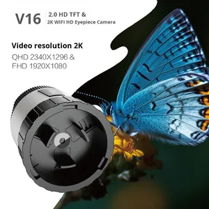 Nuevo Ocular Electrónico HD WiFi para Telescopio y Microscopio, Accesorio de Gran Diámetro de 37mm-73mm, Compatible con Pantalla de 2 Pulgadas, ABS - Product Image 4