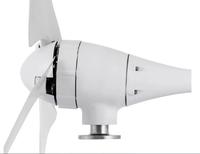 Prix d'usine bas : Petit générateur éolien en fibre de verre 300W 400W 500W 1KW pour énergie hybride solaire-éolienne