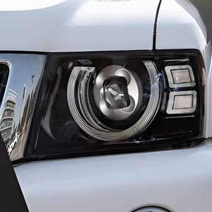 Para <span class=keywords><strong>Nissan</strong></span> Patrol Y61 2005-2013, montaje de faros automáticos, actualización de alta configuración, accesorios de lentes bifocales LED, condición nueva - Product Image 6