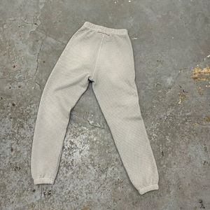 Pantalon de survêtement droit en tricot gaufré personnalisé, haute qualité, effet délavé, texture gaufrée, pour homme, fabricant Habits Homme - Product Image 6