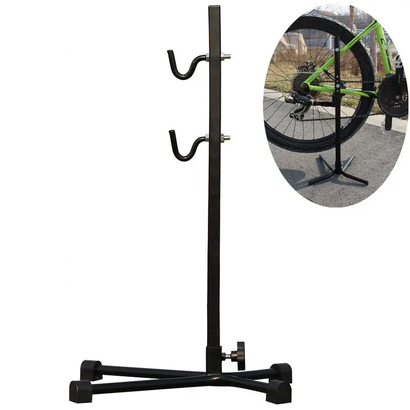 Suporte profissional de reparo da bicicleta, suporte dobrável ajustável para armazenamento de bicicleta, reparo