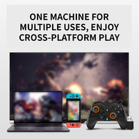 Nouvelles manettes de jeu sans fil BT NFC à détection de mouvement et à vibration pour PC Android Switch