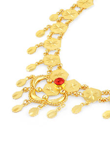 Indian Manufacturer of New Design <b>Bridal</b> Necklace Dangle Earring <b>Jewelry</b> <b>Set</b> for Special Occasion From India Export - Product Image 6