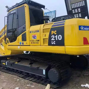 Excavadora de cadenas KOMATSU PC210LC de alta calidad, modelo 2021, peso operativo de 20500 kg, capacidad de la cazoleta de 0.94 m, de segunda mano, 103 kW - Product Image 1