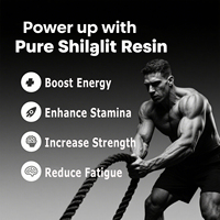 Résine de Shilajit de l'Himalaya naturel d'approvisionnement d'usine avec plus de 85 minéraux traces de résine de Shilajit pure à l'acide fluvique