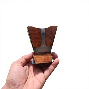 Quemador de Incienso de Sándalo de Estilo Islámico de Lujo, Ecológico, Hecho a Mano, con Tapa, para Decoración de Ramadán y Eid - Product Image 1