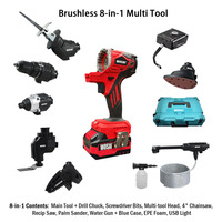 Ensemble d'outils électriques de haute qualité QD FR-DYB-20V, ensemble d'outils électriques sans fil personnalisés, outils électriques au lithium multi-usages, utilisation intérieure/extérieure