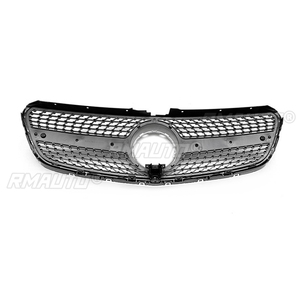 กระจังหน้าสำหรับ Mercedes-Benz V-Class W447 V260 V250 V220 ปี 2015-2023 กระจังหน้าทรงเพชรสำหรับแต่งรถ - Product Image 2