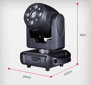 100W DMX512 contrôle LED Disco faisceau Laser yeux d'abeille tête mobile lumière de scène avec mélange de couleurs RVB <span class=keywords><strong>pour</strong></span> Night Club Party DJ Concert - Product Image 3