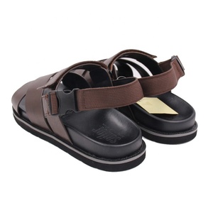 <span class=keywords><strong>Sandalias</strong></span> <span class=keywords><strong>de</strong></span> <span class=keywords><strong>Cuero</strong></span> Genuino Hechas a Mano, Diseño Personalizado OEM ODM, Nuevas y Modernas, para <span class=keywords><strong>Hombre</strong></span>, <span class=keywords><strong>de</strong></span> Lujo, para Revendedores en Camboya - Product Image 5