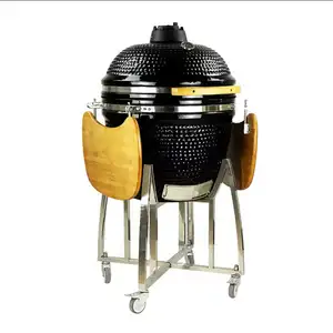 Ceramic Kamado Big 27 29 Inch Green Outdoor Cooking Bbq Charcoal Egg Smoker Barbecue Grill