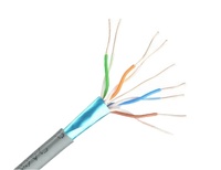 Nuevo cable Cat5e MX-STAR 2026, cable Cat5e de 1000 pies y 24 AWG, cable de red Cat5e para interiores y exteriores, gran venta