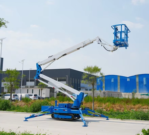 Nacelle araignée électrique sur chenilles 15m 17m pour l'entretien des <span class=keywords><strong>lampadaires</strong></span> - Product Image 5