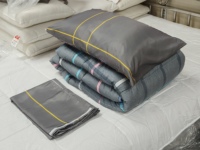 Ensemble de housse de couette de luxe, literie douce en fibre de polyester ultra-douce pour chambre à coucher, usage hôtelier, vente en gros, directement de l'usine, OEM