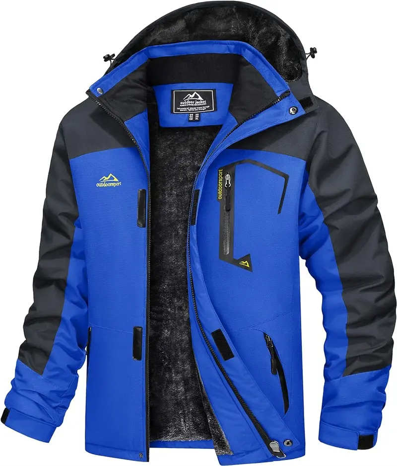 Custom Insulated Warm Breathable Windproof Waterproof Hood Winter Outdoor Sports Snowboard Skisuits Snow Ski Jacket