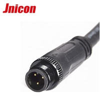Connecteur M12 étanche IP68 à 3 broches pour capteur, conforme ROHS