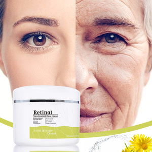 Crema facial blanqueadora de nicotinamida antiarrugas con retinol antienvejecimiento, reduce las líneas finas, aprieta y blanquea la crema facial para la piel - Product Image 1
