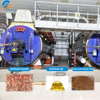 Nouvelle machine automatique de raffinage d'huile animale pour les déchets d'organes internes de bétail et de volaille, certifiée CE