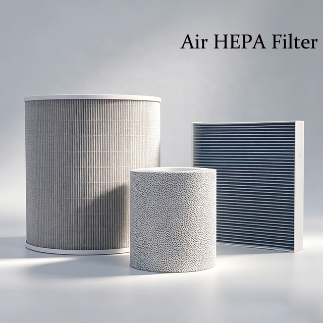 OEM Air Purifier Filter Paper in Roll Durable Pleated Collection Filter Material High Efficiency HEPA Purification Air Filters