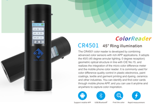 <span class=keywords><strong>3nh</strong></span> ucuz Mini renkölçer <span class=keywords><strong>3nh</strong></span> CR4501 renk okuyucu metre - Product Image 4