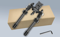 Trépied tactique en fibre de carbone personnalisé V10, pliable, support universel pour l'observation des oiseaux