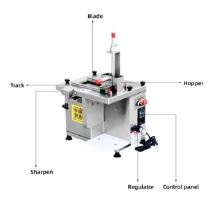 Cortadora Eléctrica de Carne de Res y Cordero para <span class=keywords><strong>Kebab</strong></span> y Hot Pot, para Plantas de Producción, Tiendas de Alimentos, Cortadora Comercial de Carne - Product Image 4