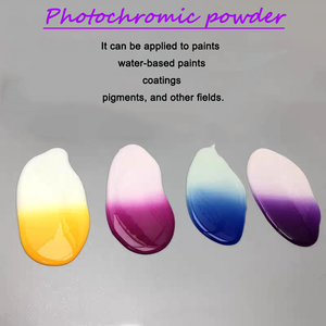 Polvo Fotocrómico Reversible Activado por Rayos UV, Pigmento Multicolor que Cambia con la Luz Solar para Pintura, Tinta y Recubrimientos a Base de Agua - Product Image 4