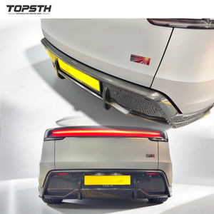 Kit Carrosserie Topsth 2025+ pour <span class=keywords><strong>Tesla</strong></span> Model Y Juniper : Lame Avant, Jupes Latérales, Diffuseur Arrière, Pare-chocs en Fibre de Carbone Sec – Amélioration des Finitions Extérieures - Product Image 4