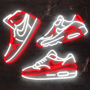 New Fashion waterproof sports sneaker led neon shoe light flex rope manufacturer