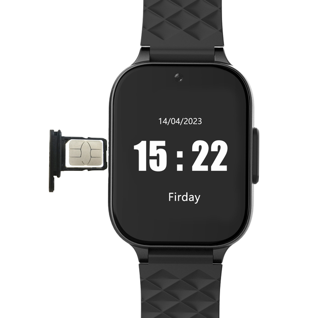 Hidden 4g Lte Mini Sos Watch Gps tracker Long Life Battery Online Real Time Tracking Device Bracelet for Elderly Fall Detection