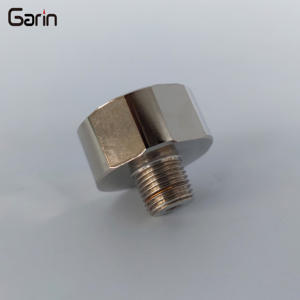 공장 직판 다이얼 사이즈 25mm 1/8 NPT 150Bar 니켈 도금 황동 쉘 미니 압력 게이지 - Product Image 5