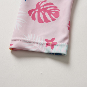 Traje de Baño de 2 Piezas para Niñas, Manga Larga, Protección Solar, Estampado Animal, para Niños - Product Image 6